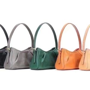 handmade italian full grain leather laptop bag top grain leather briefcase for men and women