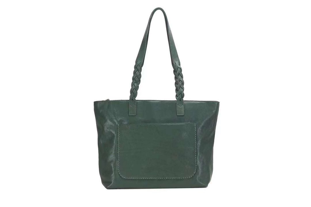 handmade italian full grain leather laptop bag top grain leather briefcase for men and women