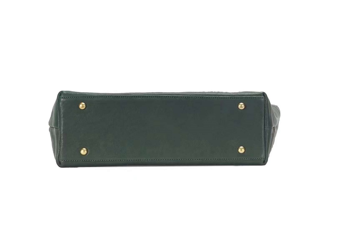 handmade italian full grain leather laptop bag top grain leather briefcase for men and women