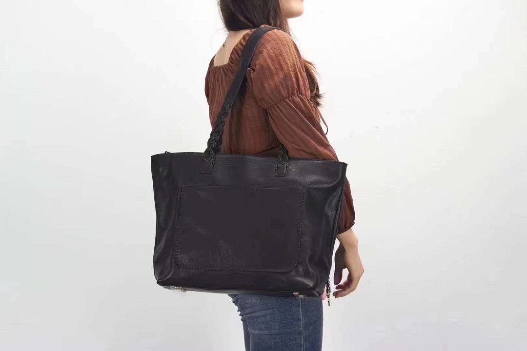 handmade italian full grain leather laptop bag top grain leather briefcase for men and women