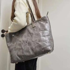 handmade italian full grain leather laptop bag top grain leather briefcase for men and women