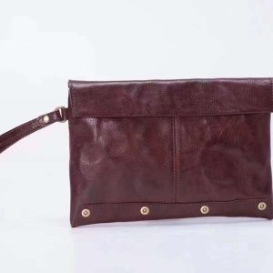 full grain italian leather wristlet clutch wallet purses crossbody bags for man