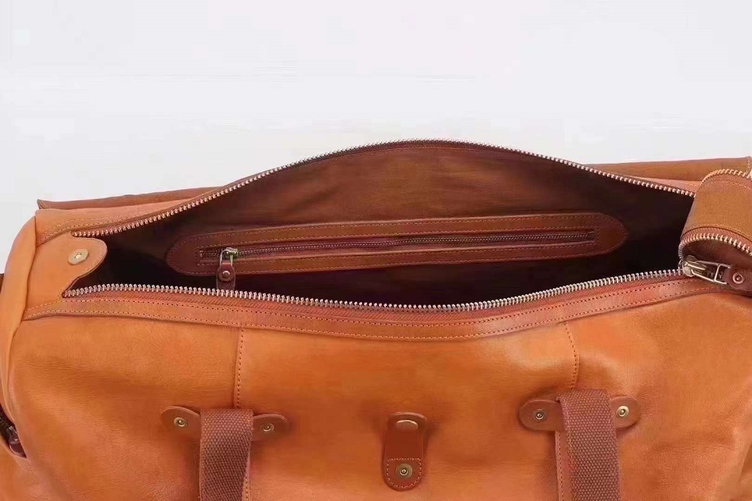 italian leather travel bag, vintage duffle bag,full grain luggage bag for men