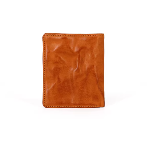 vintage italian leather wallet, unisex full grain cowhide wallet