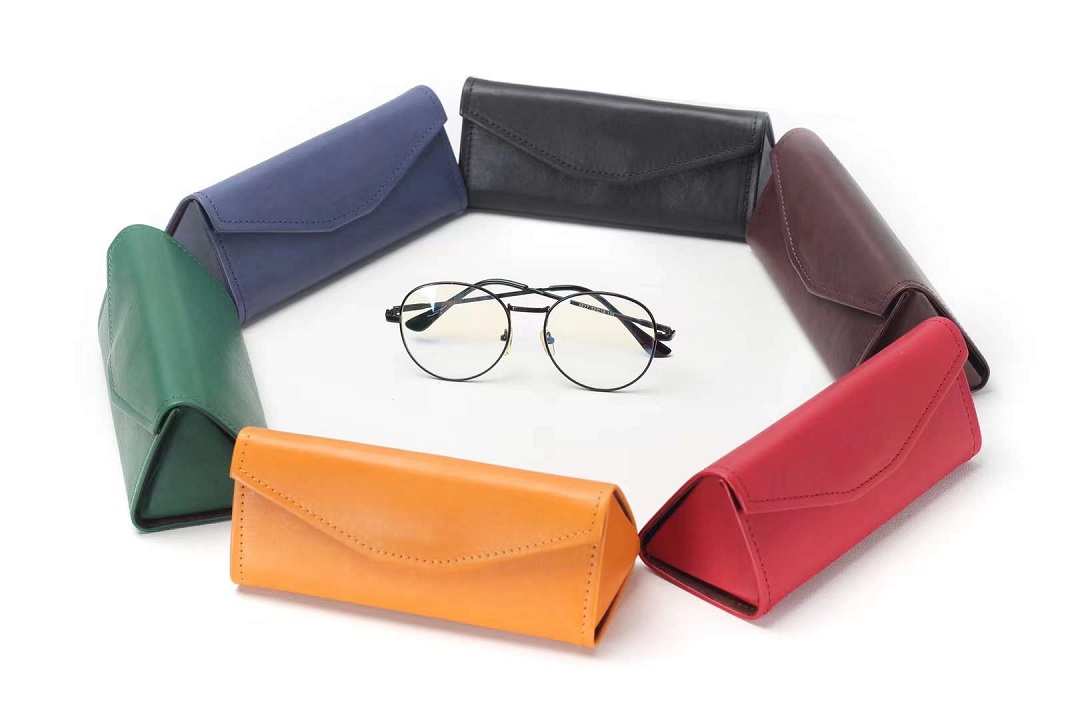italian leather glasses case, eyeglasses case hard shell, reading hard glasses cases for women men